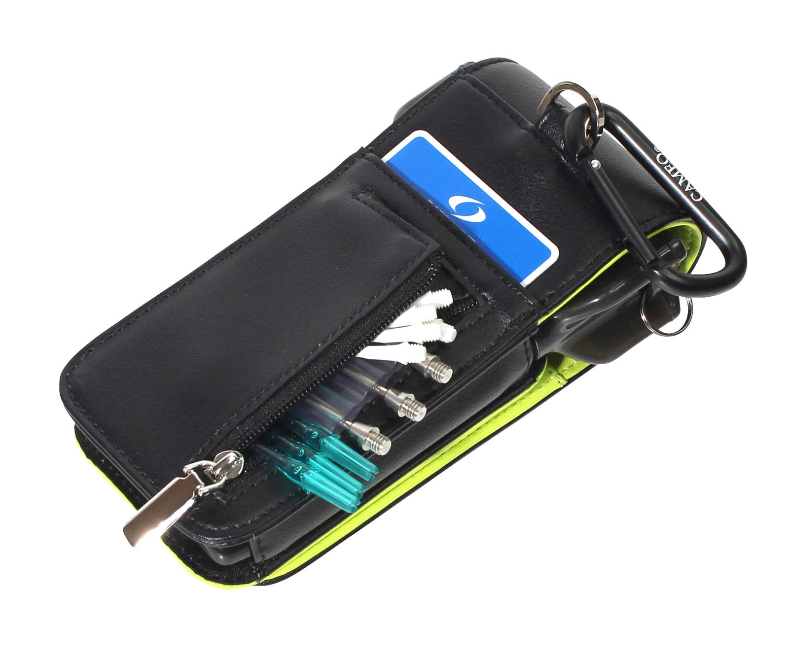 L-Style Cameo Acento Darttasche - Dart Case - Black