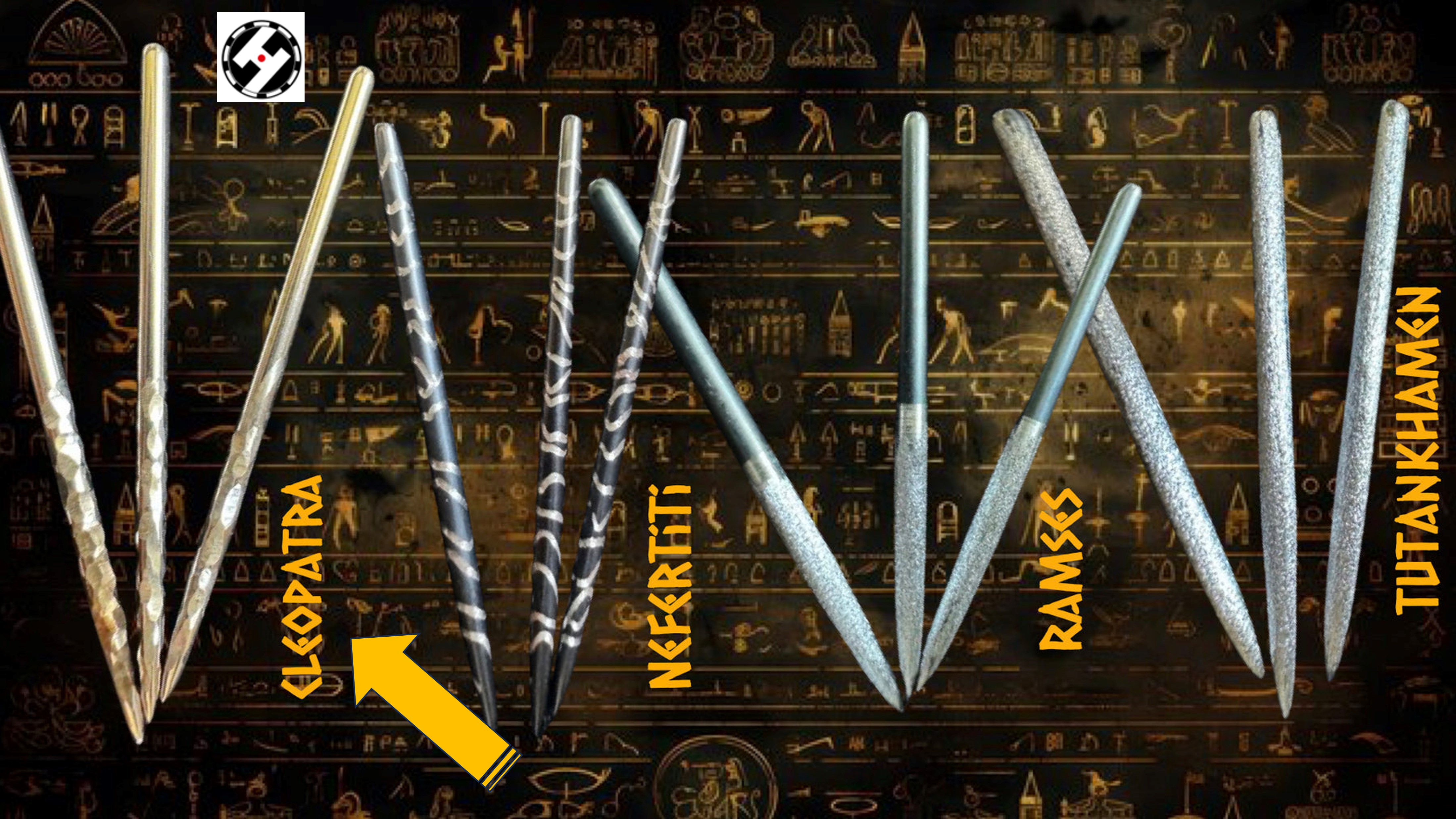 Pharaoh Points - Cleopatra - Dartspitzen - Silver