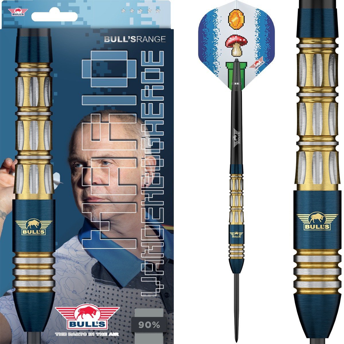 Mario Vandenbogaerde E3 Bull's NL 90% Tungsten - Steeldart