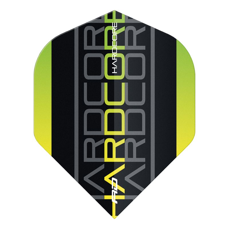 Hardcore XT Triple Flights RedDragon - Yellow