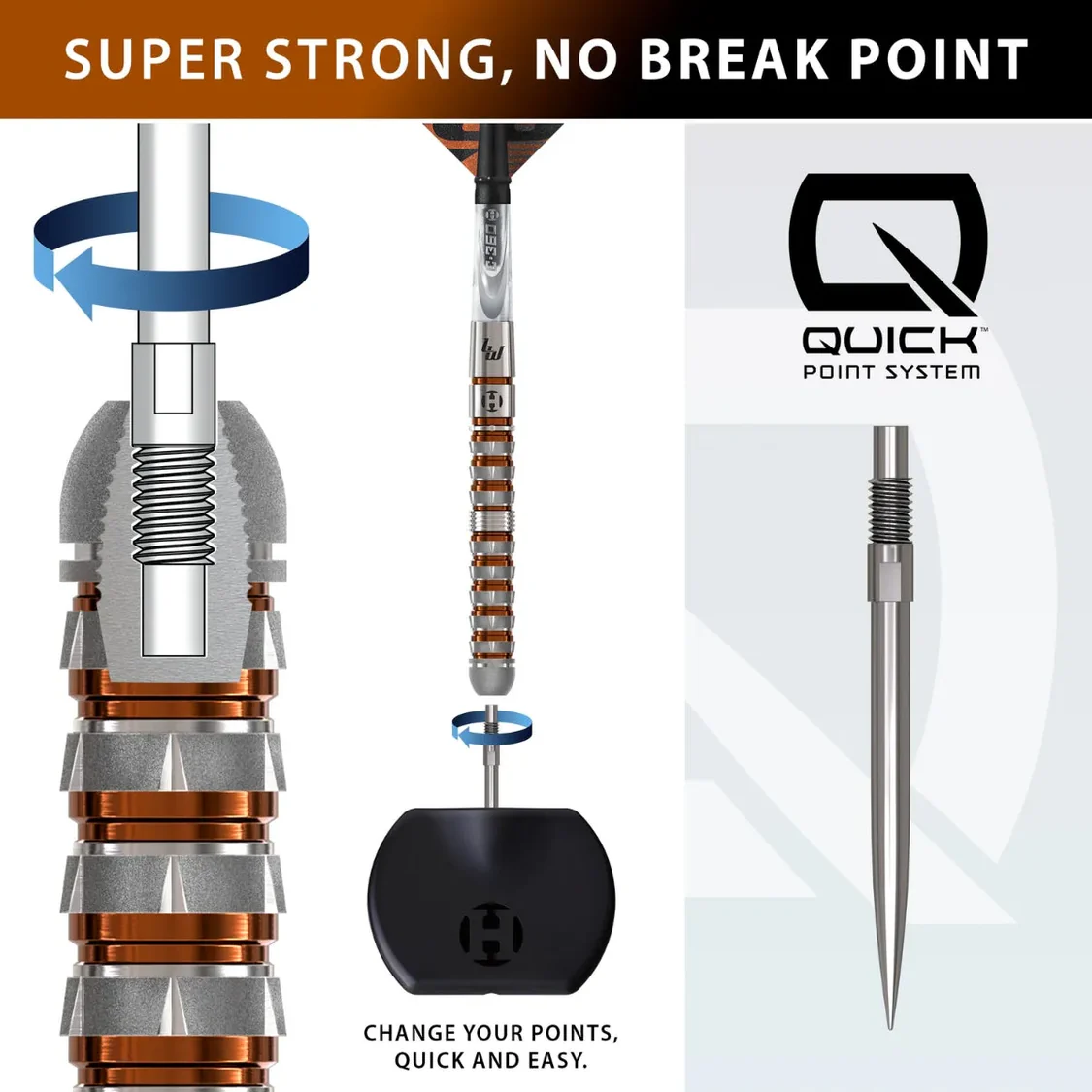 Luke Woodhouse Series 3 - Harrows Quick Point System - Steeldarts
