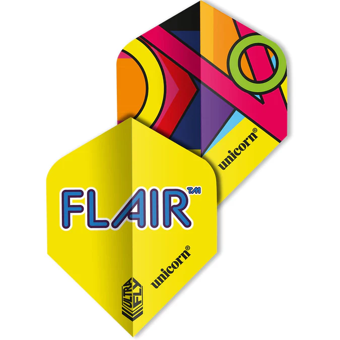 Flair Ultrafly  100+ Dart Flights Unicorn - Standard - Design 2