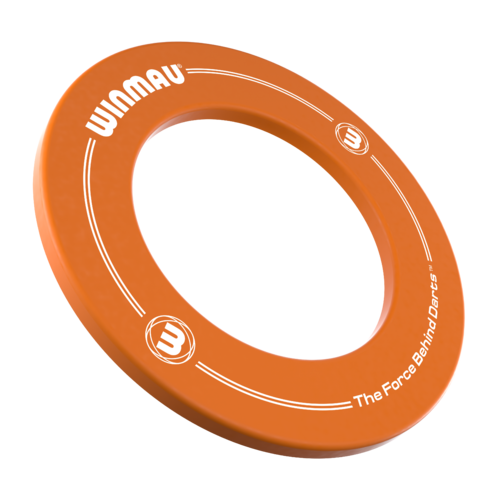 Winmau Dartboard Surround mit Aufdruck - Orange