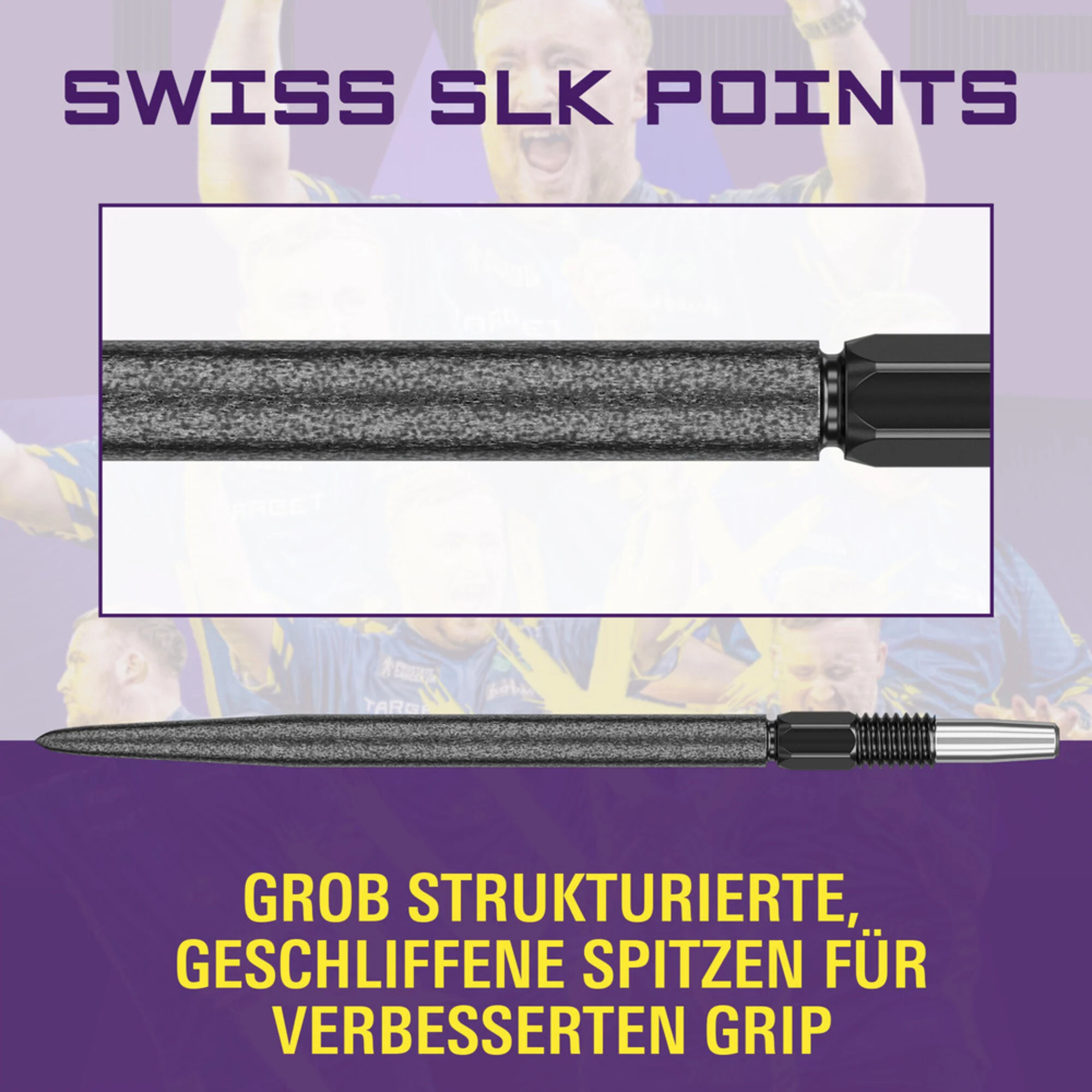Swiss Point SLK Target Wechselspitzen - Black