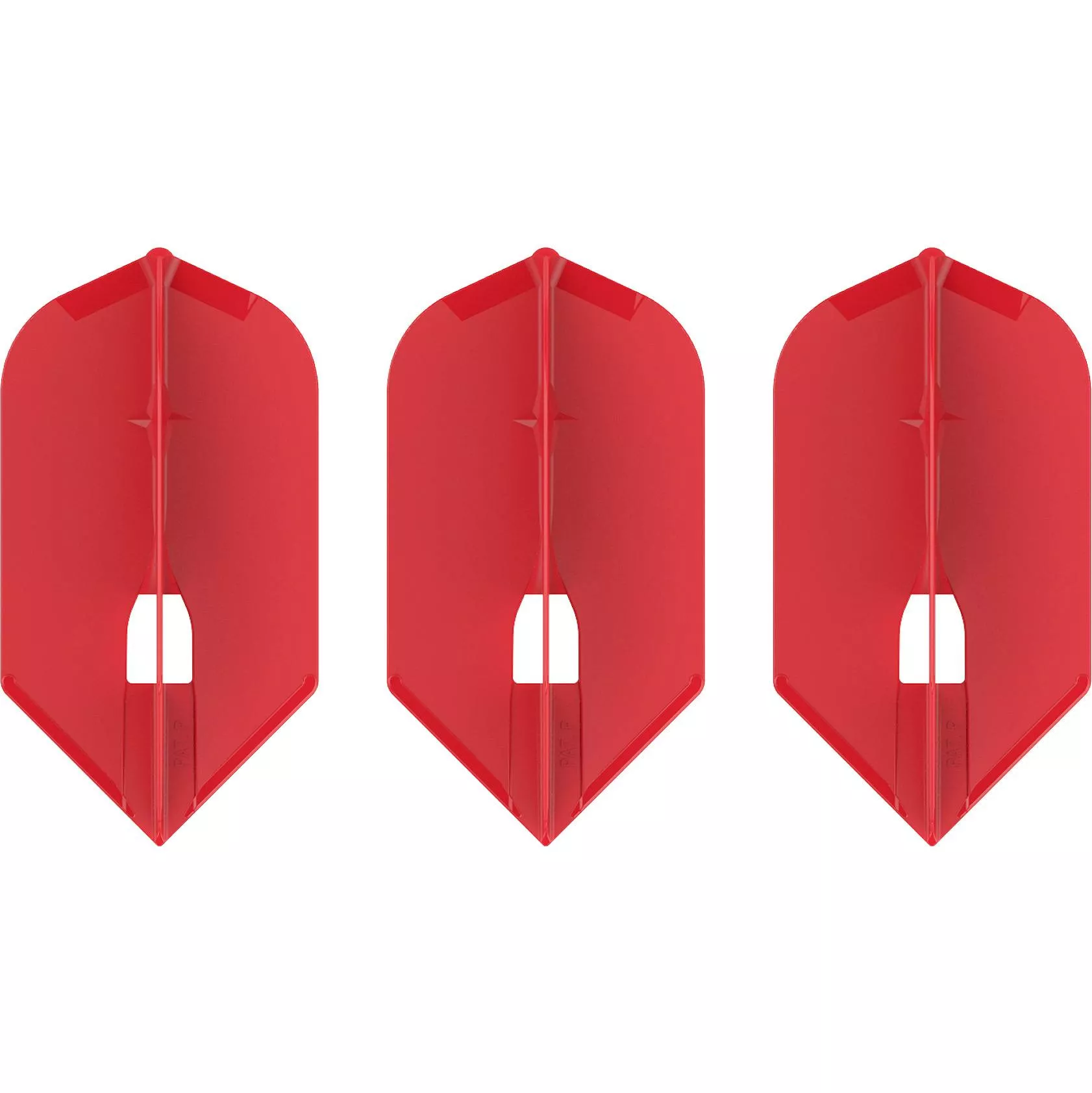 L-Style L6 Pro Champagne Slim Flights - Red