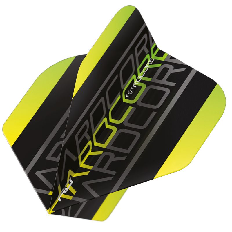Hardcore XT Triple Flights RedDragon - Yellow