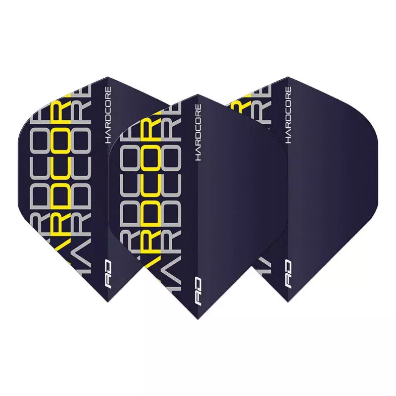 Hardcore Radical Triple Flights RedDragon - Yellow