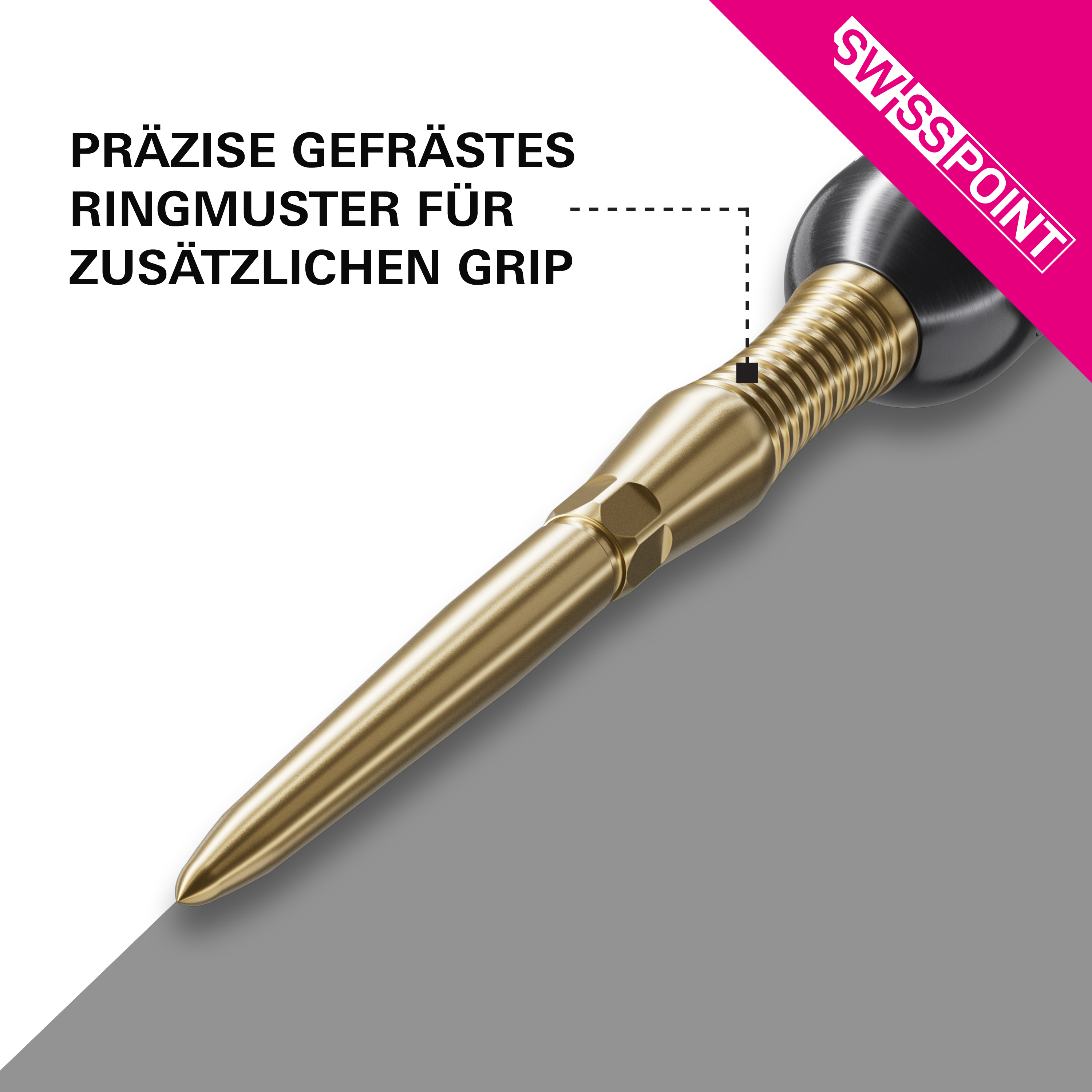 Swiss Point Signature RST Wechselspitzen - Gold