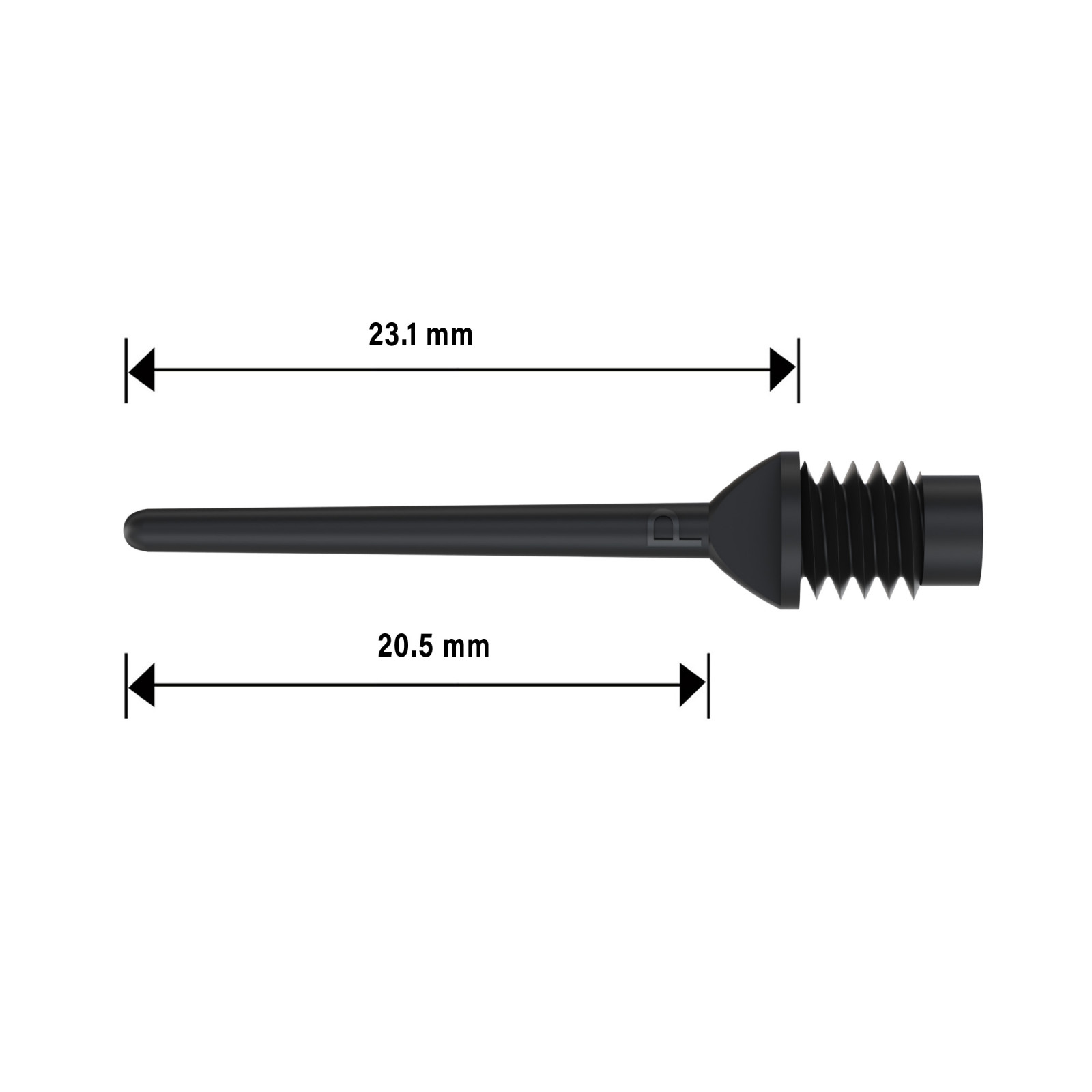Bull's PowerPro Dartspitzen - Weiss
