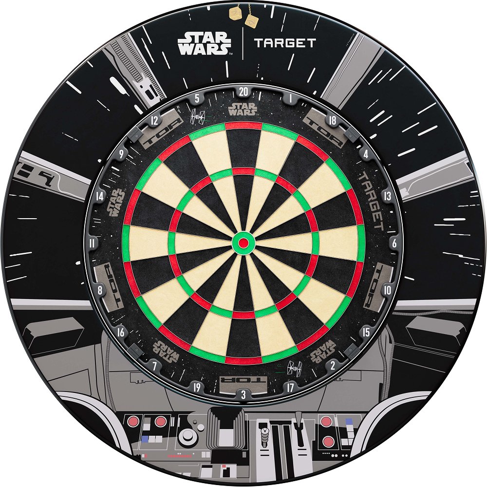 Target Star Wars Millennium Falcon Surround und Dartboard - Bundle