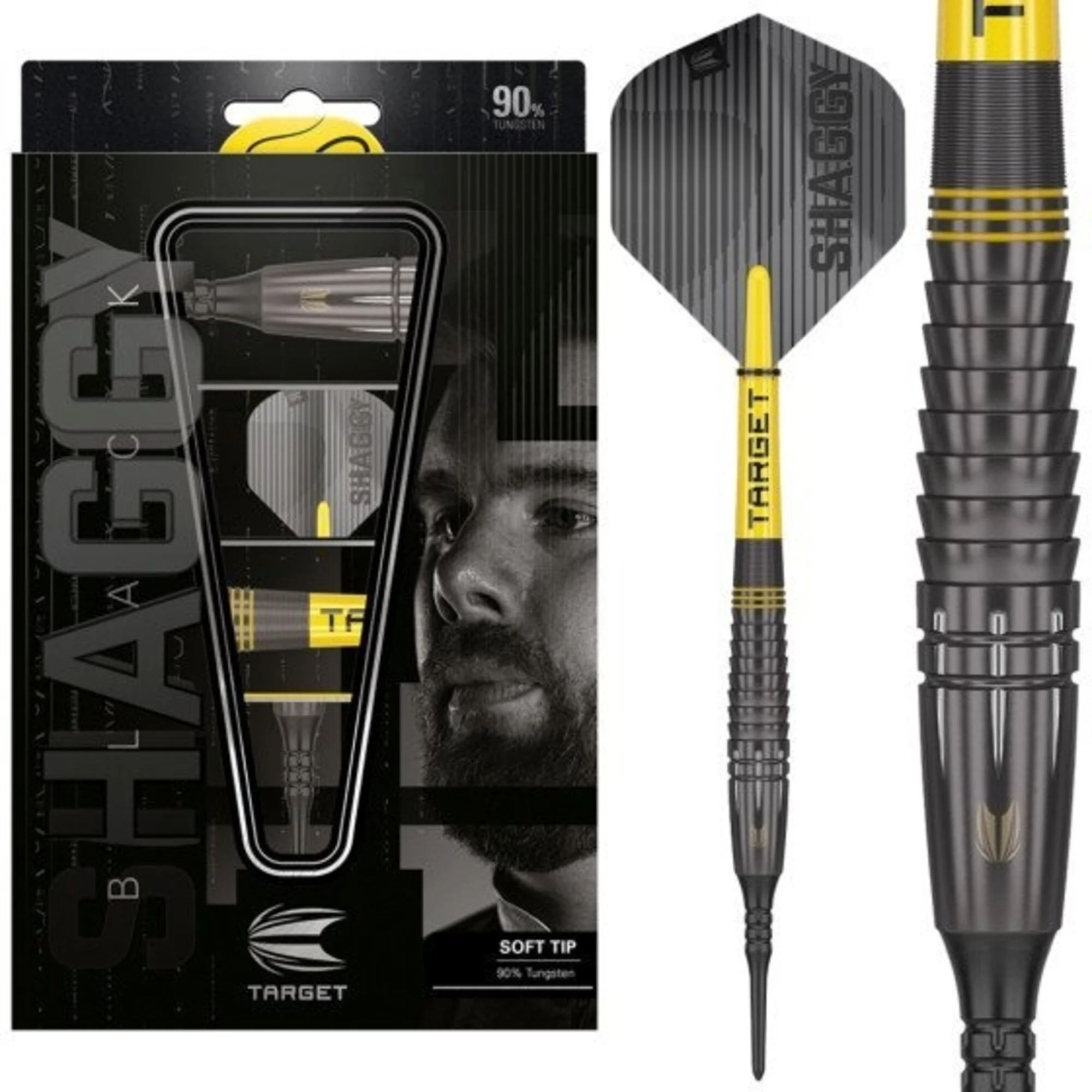 Scott Williams Black 90% Target - Softdart