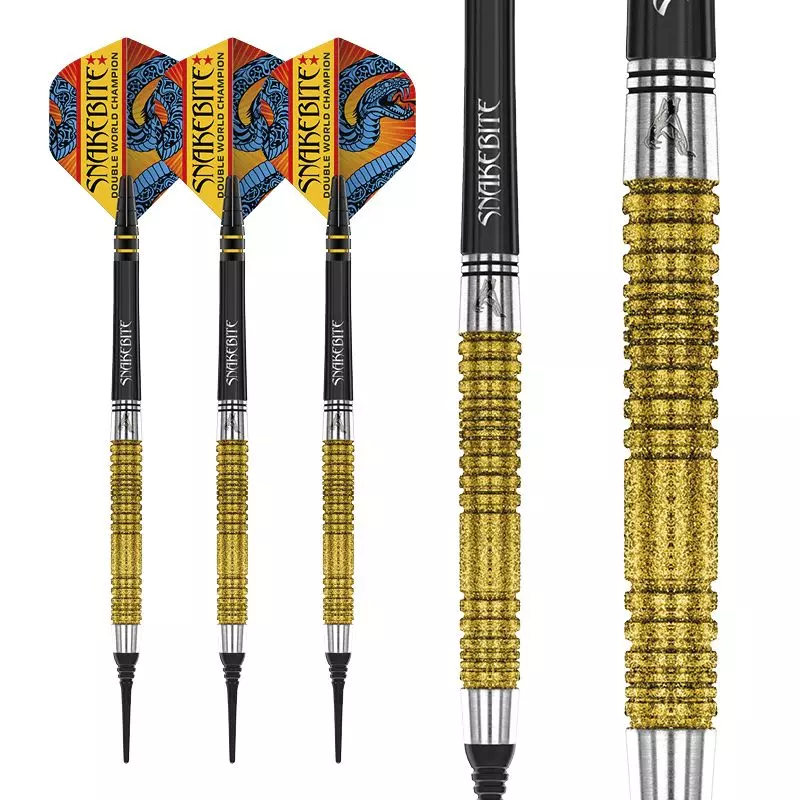 Peter Wright Snakebite Double World Champion SE Gold Plus - Softdart