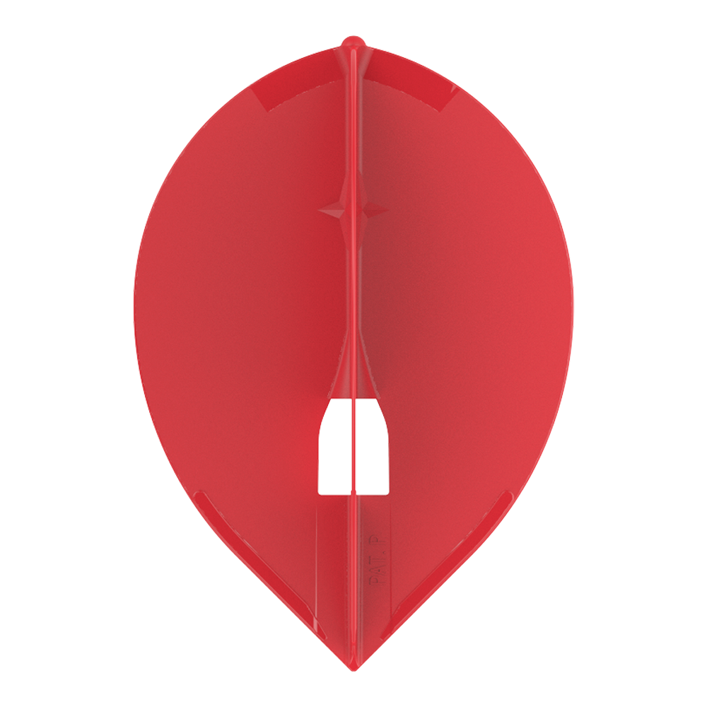 L-Style L2 Pro Champagne Flights - Teardrop Red
