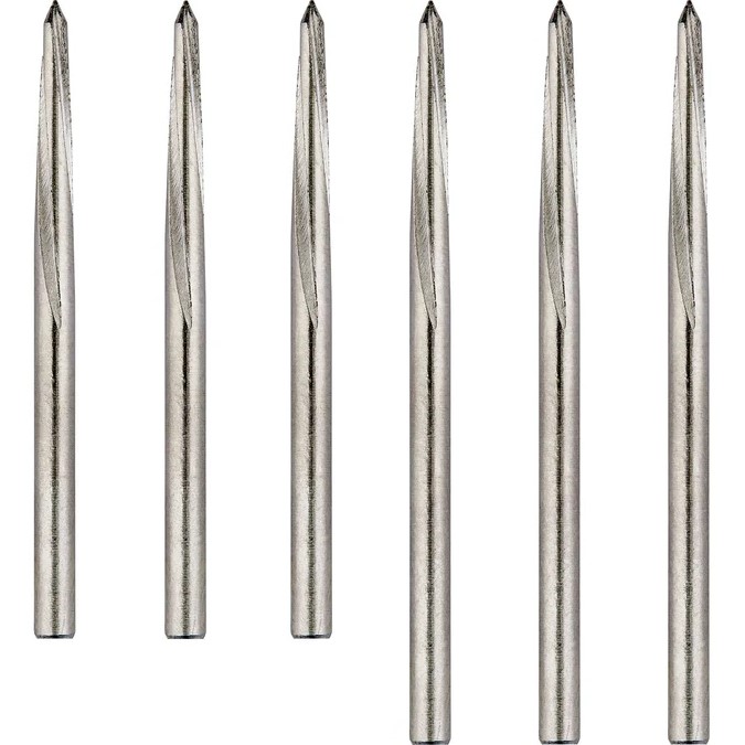 Unicorn Volute Dart Points - Silver