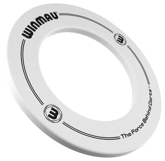 Winmau Dartboard Surround mit Aufdruck - Weiss
