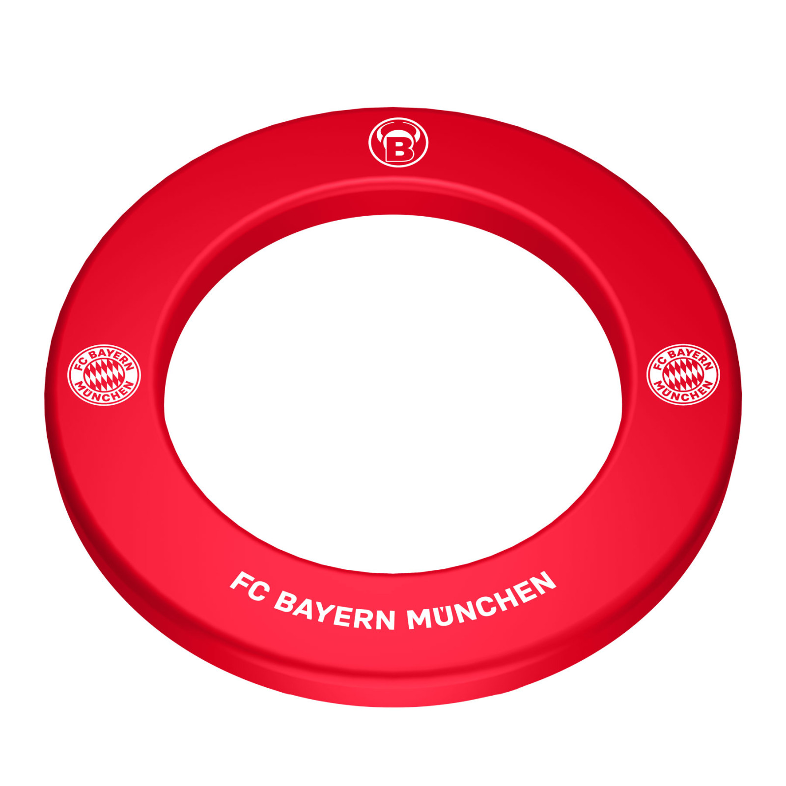Bull's Premium Dartboard Surround - FC Bayern München - Rot mit Aufdruck