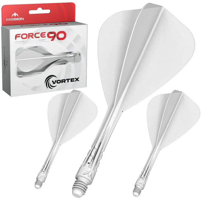 Mission Force 90 Vortex - Flight-Shaftsystem - Kite - White