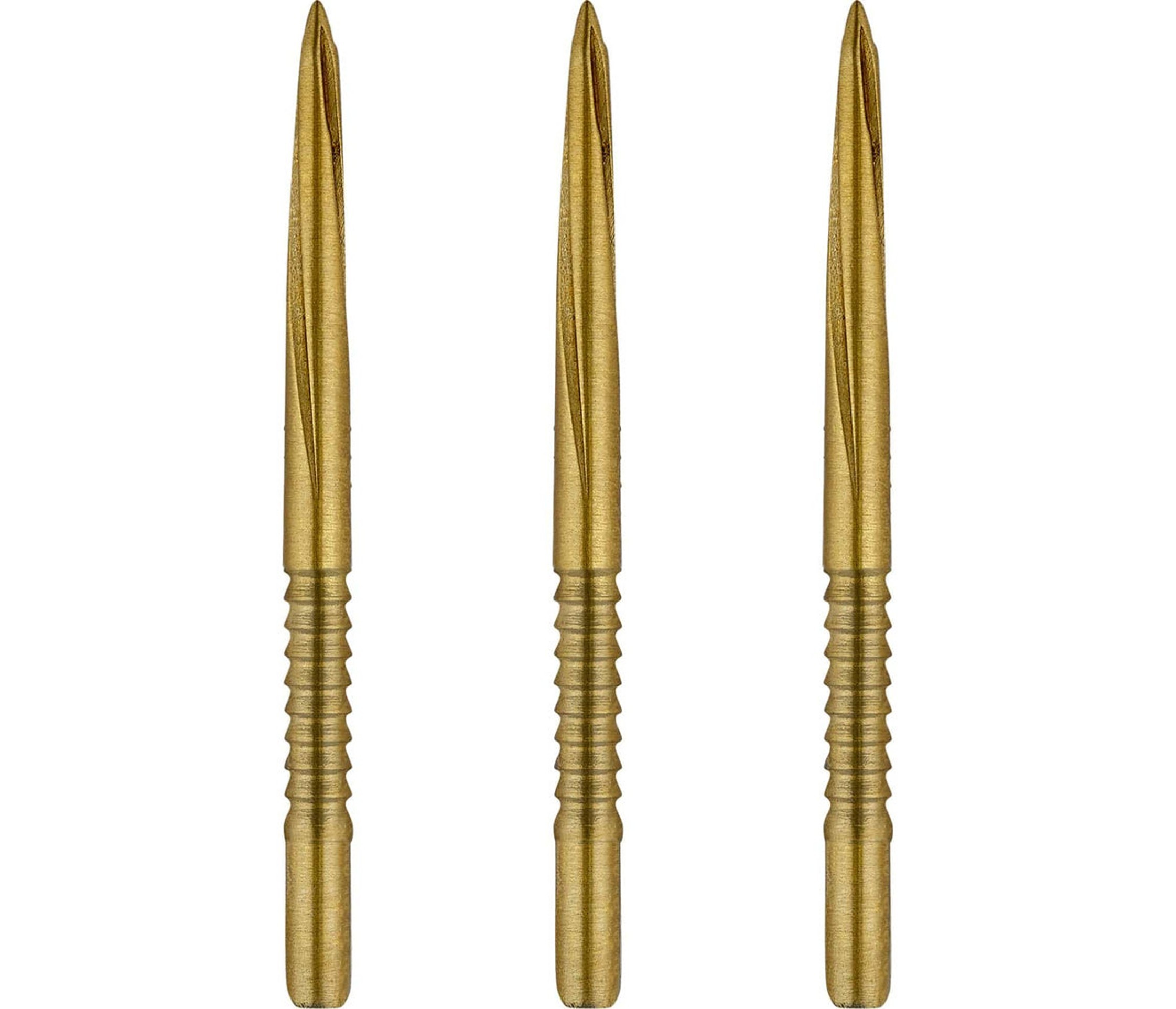 Unicorn Volute Shark Fin Dart Points - Gold
