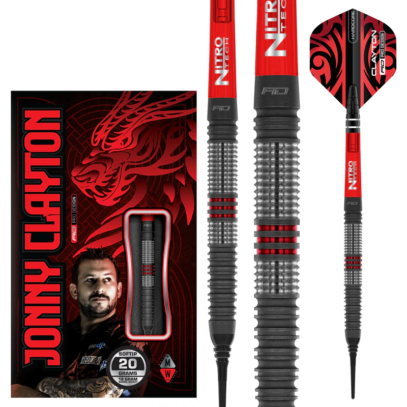 Jonny Clayton Hiraeth RedDragon - Softdart