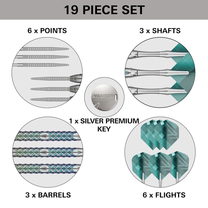 Rove 01 SP Target Steel Tip Darts 2024 - Steeldart