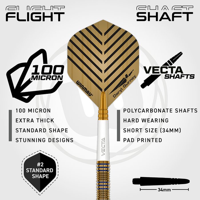 Daryl Gurney Signature Edition 95% Winmau - Steeldart
