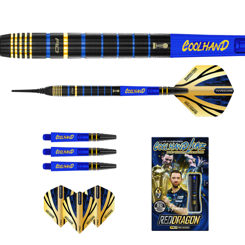 Luke Humphries TX4 Avenger Red Dragon 90% - Softdart