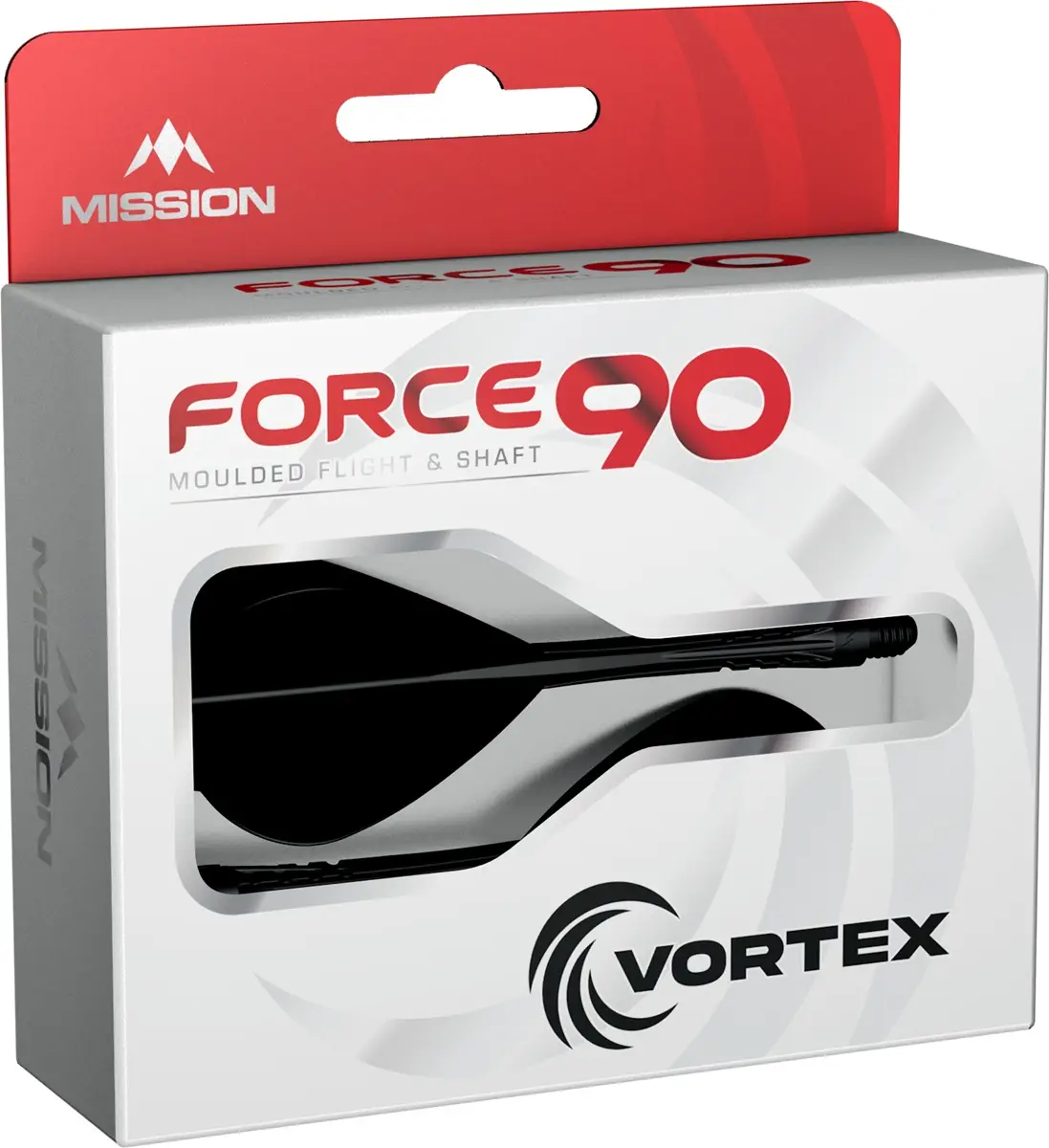 Mission Force 90 Vortex - Flight-Shaftsystem - Kite - black