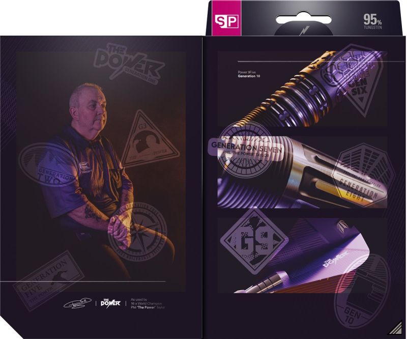 Phil Taylor Power 9Five Gen 10 - Softdart