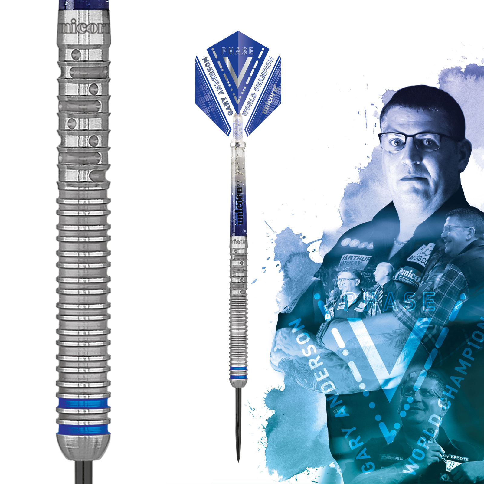 Gary Anderson Phase 5 World Champion Unicorn - Steeldart