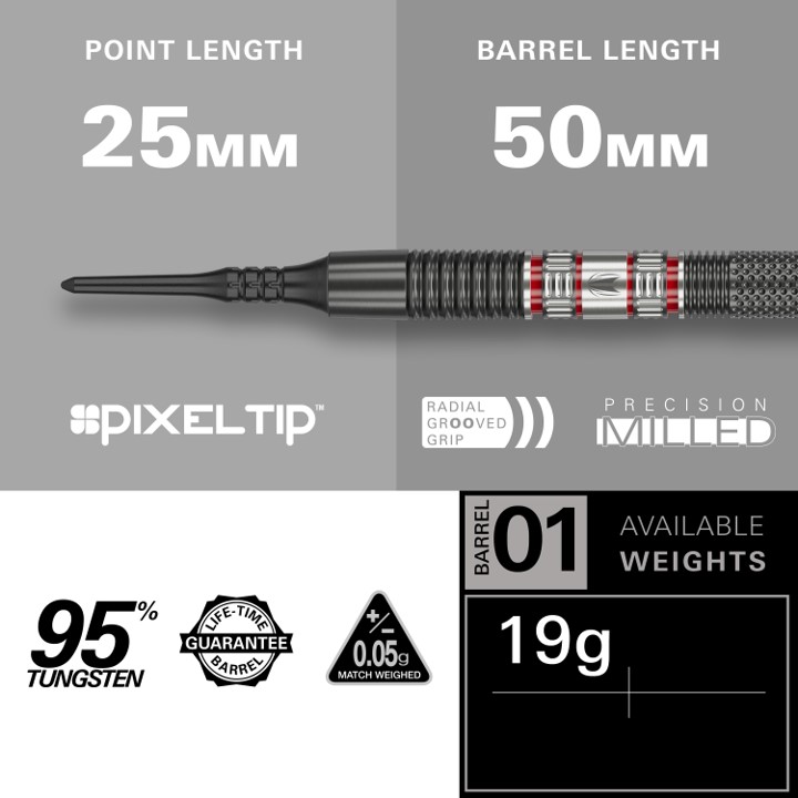 Gabriel Clemens 95K Soft Tip Darts 2024 - Softdart