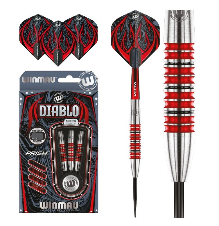 Diablo Barrel Torpedo Winmau - Steeldart