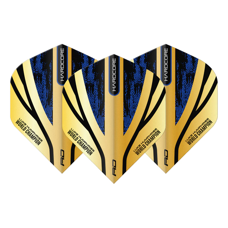 Luke Humphries WC Gold Hardcore Premium Flights RedDragon - Standard