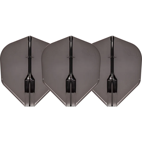 L-Style L3EZ Fantom Flights - Small Clear Black