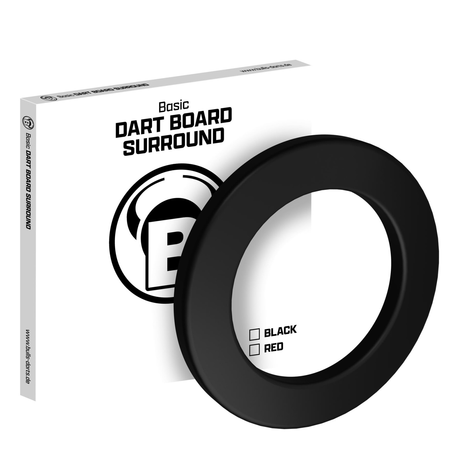 Bull's Dartboard Base Surround - einfarbig ohne Aufdruck - Schwarz