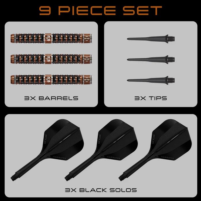 Harrows Trinity 97% Tungsten - Softdarts