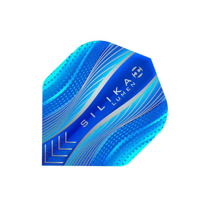 Harrows Silika Lumen - Tough Crystalline Coated Flights -No2 Standard - Blue
