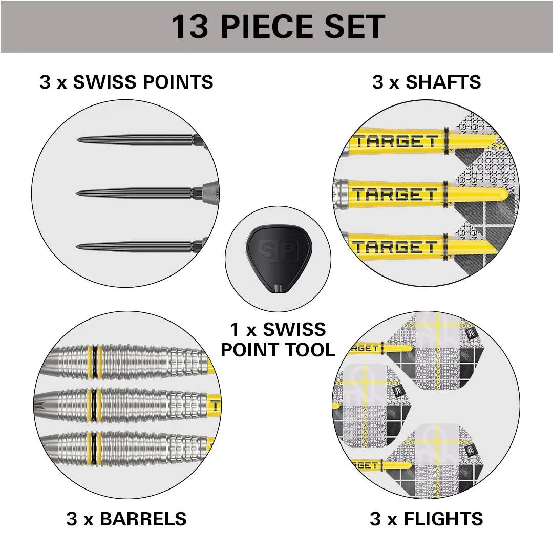 Scott Williams G2 90% Target Swiss Point - Steeldart