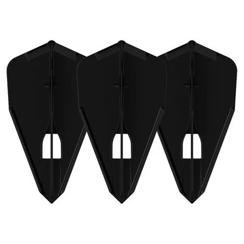 L-Style L8 Pro Champagne Bullet Flights - Black