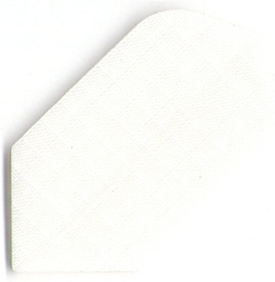 Nylon-Stoff Pentathlon Flights N3 - Slim Weiss
