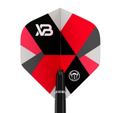 Xanti Van den Bergh - Bull's Powerflite - Standard No.2 Black/Red