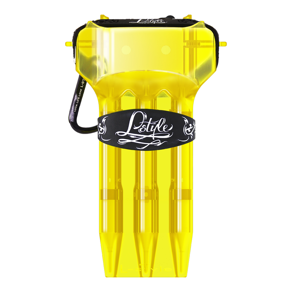 L-Style Krystal One Dart Case - Yellow