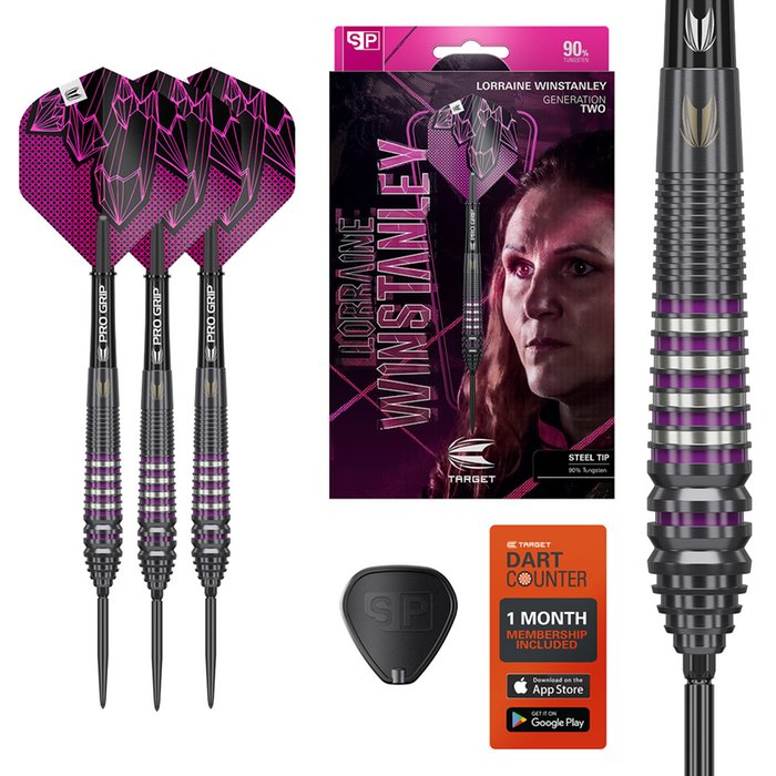 Lorraine Winstanley G2 Swiss Point Target - Steeldart