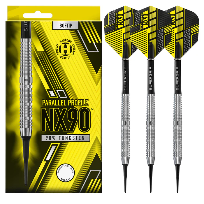 Harrows NX90 Parallel 90% Soft Tip - Softdart