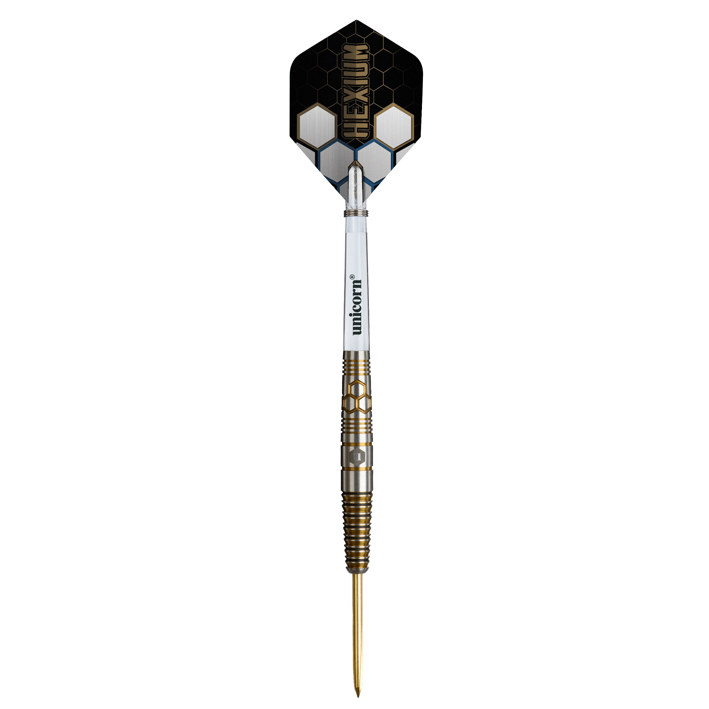 Unicorn Hexium 3 Gold Black 90% Tungsten - Steeldart