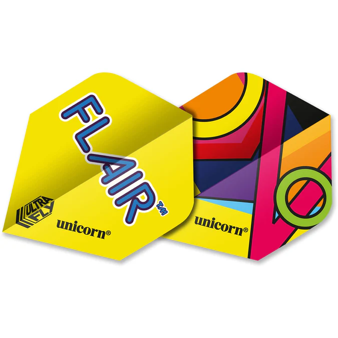 Flair Ultrafly  100+ Dart Flights Unicorn - Standard - Design 2