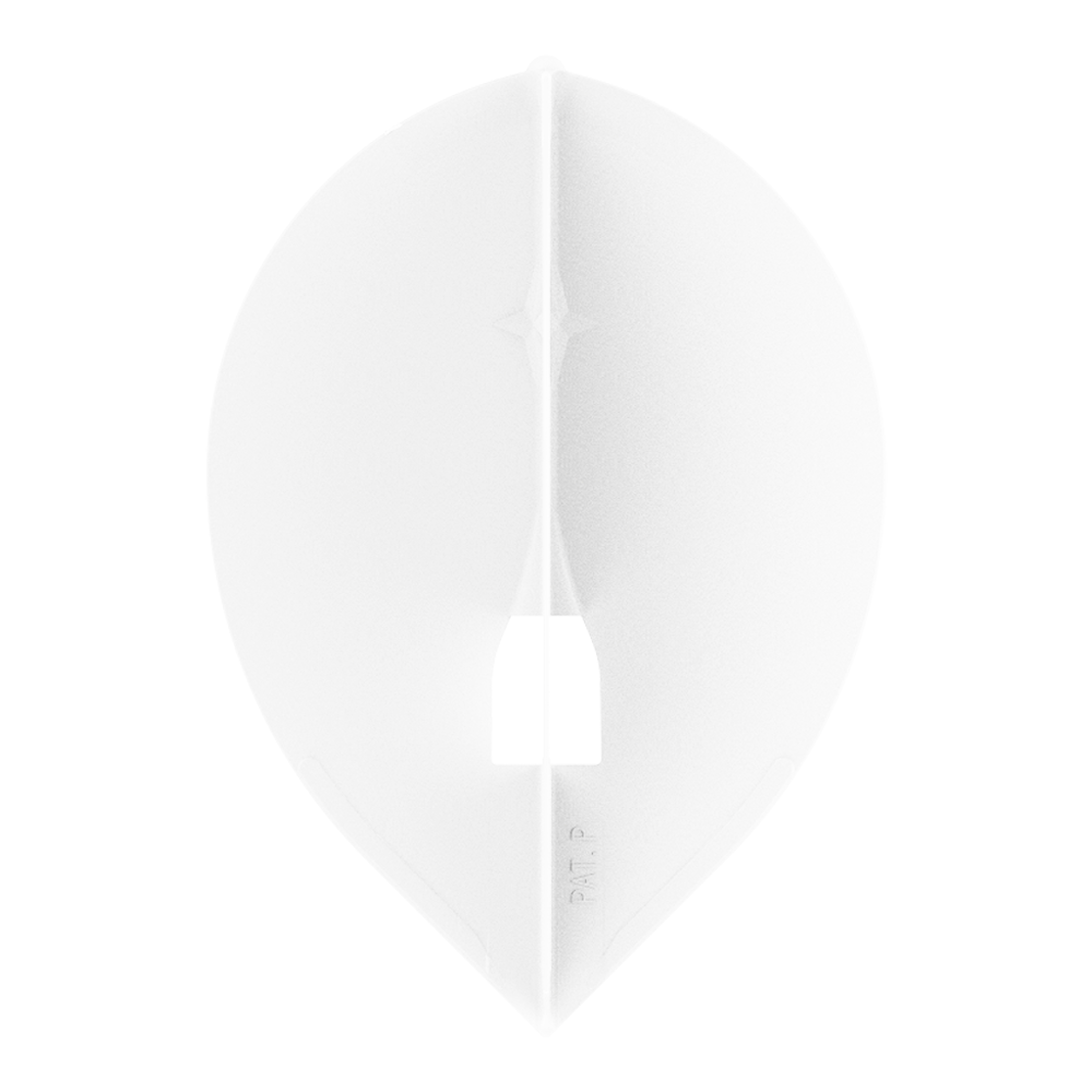 L-Style L2 Pro Champagne Flights - Teardrop White