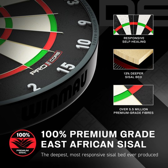 Winmau Blade X PDC Carbon Dartboard