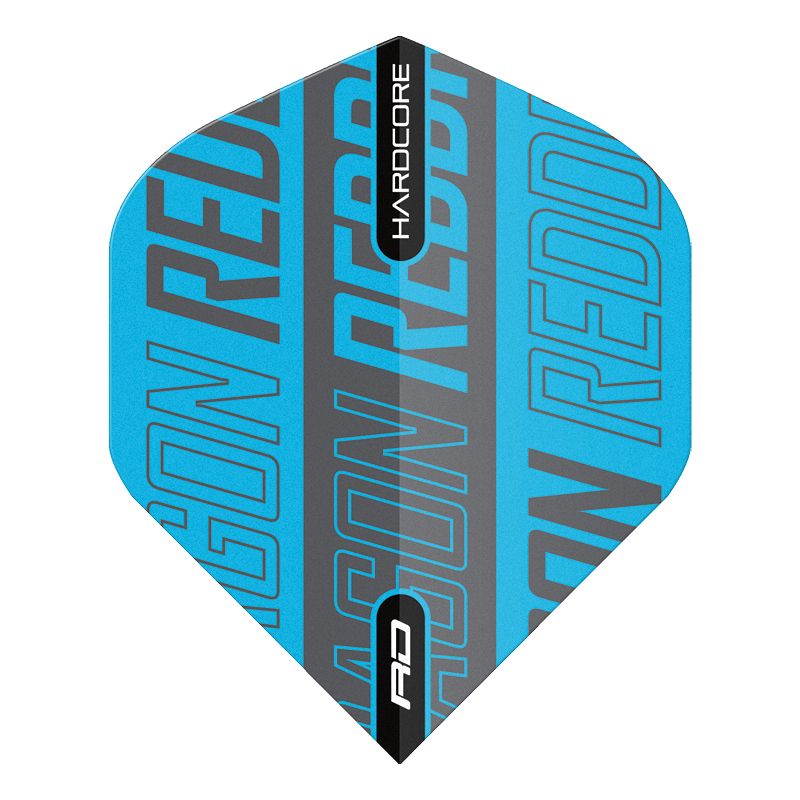 Hardcore XT Flights RedDragon - Blue & Black Print