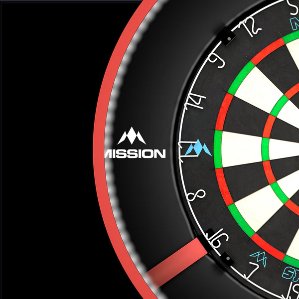 Torus 270° Dartboard Beleuchtung - Mission - Red
