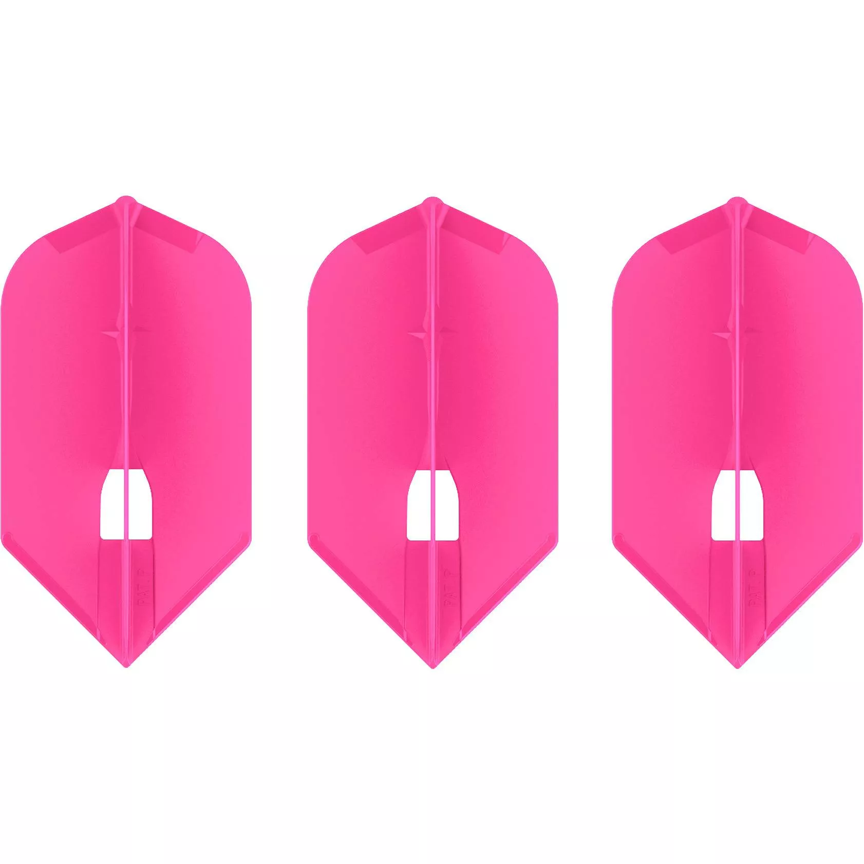 L-Style L6 Pro Champagne Slim Flights - Hot Pink